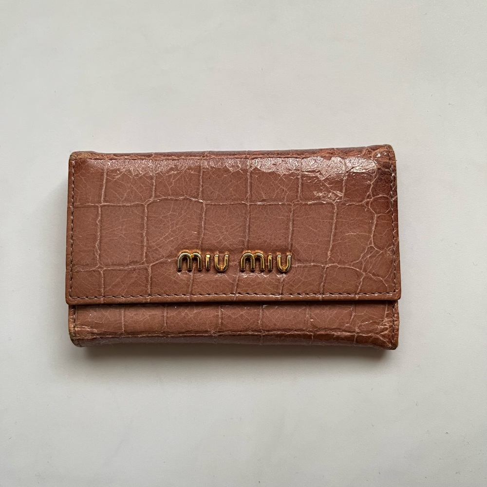 Miu Miu 6 Ring Key Holder Wallet